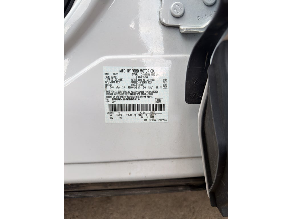 2019 Ford Edge SEL