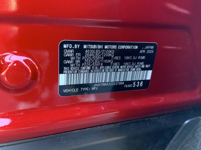 2025 Mitsubishi Eclipse Cross SE