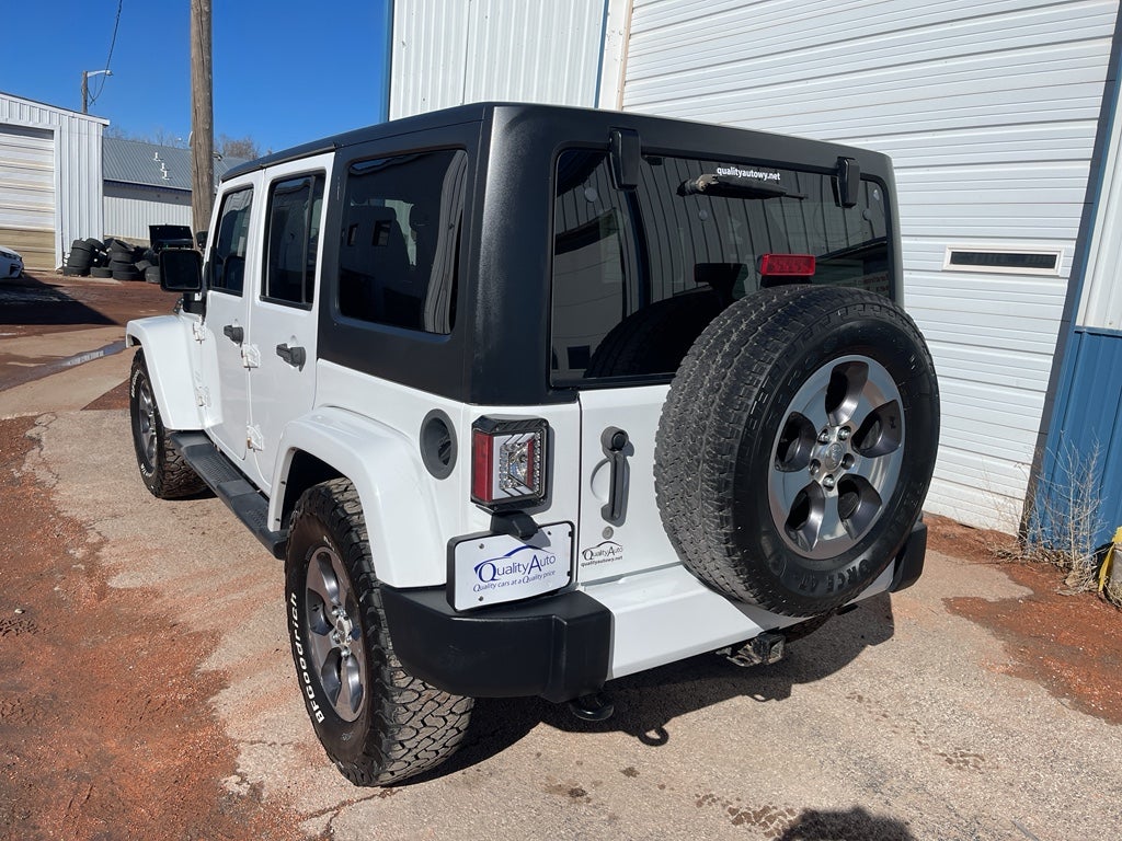 2016 Jeep Wrangler Unlimited Sahara