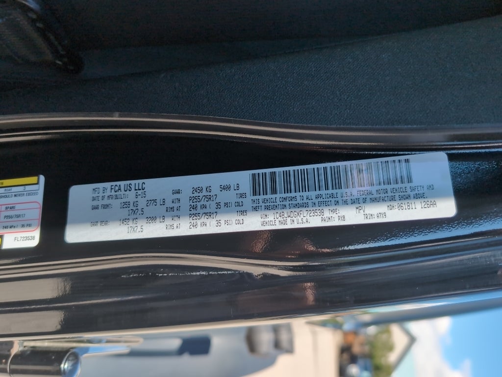 2015 Jeep Wrangler Sport
