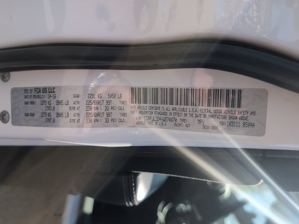 2017 Jeep Cherokee Latitude