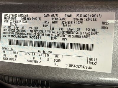 2021 Ford Escape SE