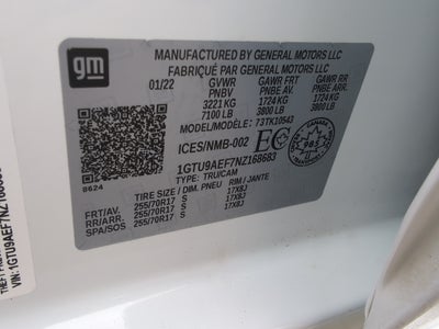 2022 GMC Sierra Limited Pro
