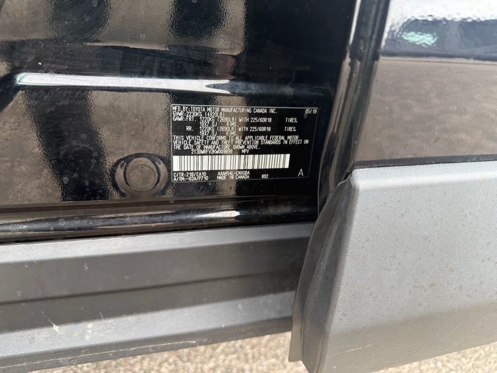 2019 Toyota RAV4 Hybrid Limited