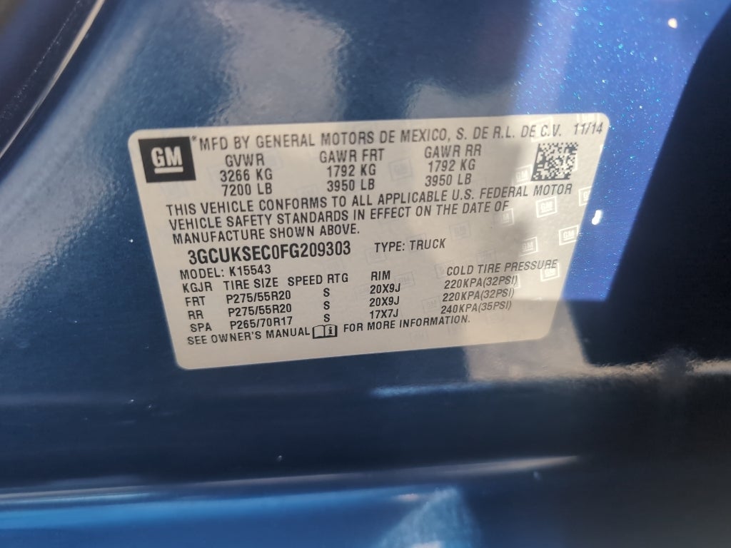 2015 Chevrolet Silverado LTZ